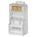 Разъем RJ-45 UTP для кабеля кат. 6, 8P8C (100шт) TDM Разъем RJ-45 UTP для кабеля кат. 6, 8P8C (100шт) TDM
