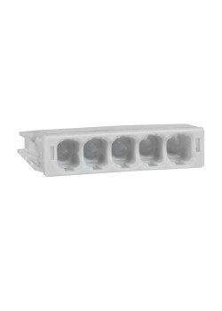Клемма строительно-монтажная OptiKit СМК 2273-245 (с пастой) 5 отверстий 0,5-2,5 мм2