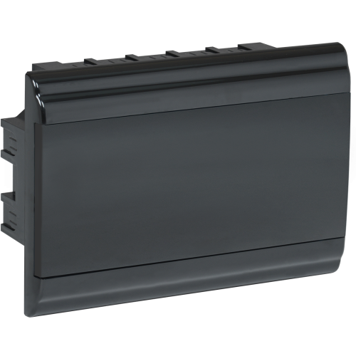 PRIME Корпус пластиковый ЩРВ-П-12 модулей встраиваемый черный IP41 IEK
