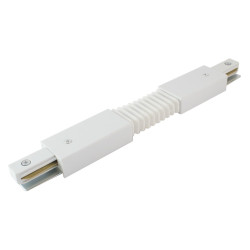Коннектор гибкий для шинопровода TLC-01-WH-G, белый, TDM