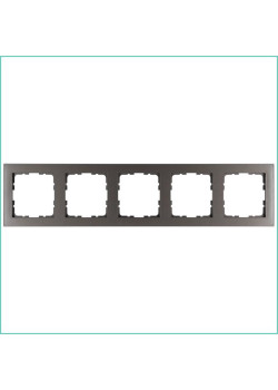 Рамка 5-м G-Classic мокко Jasmart G1005Z