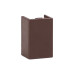 Соединитель (15x10) (4 шт) темн. дерево EKF-Plast