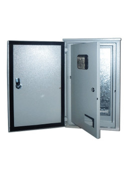 Корпус метал. двухдверный 520х310х150 3-фазн. 12 мод. IP54 ЩРУН-3/9