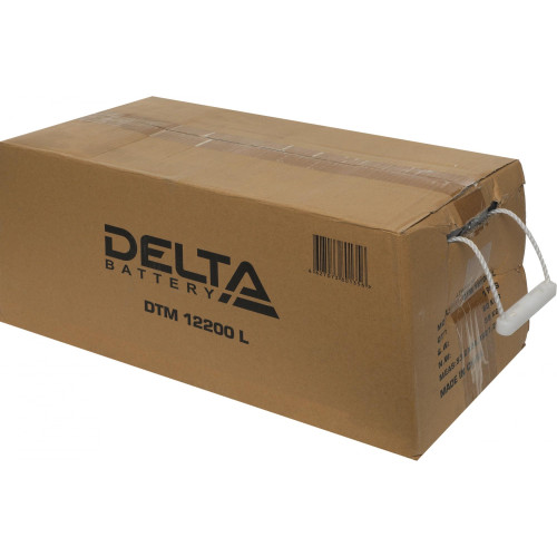 Battery Delta DTM 12200 L, voltage 12V, capacity 200Ah, 522x238x223mm Battery Delta DTM 12200 L, voltage 12V, capacity 200Ah, 522x238x223mm