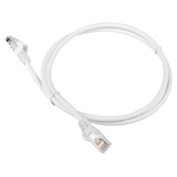 Патч-корд Lanmaster LAN-PC45/U5E-0.5-WH UTP RJ-45 вил.-вилка RJ-45 кат.5E 0.5м белый LSZH (уп.:1шт)