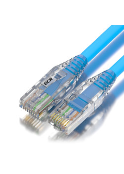 Greenconnect RJ45(m) - RJ45(m) Cat. 5e UTP 3м синий