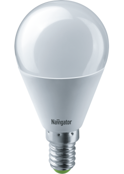 Лампа светодиодная 94 468 NLL-G45-7-230-4K-E14 7Вт шар 4000К нейтр. бел. E14 560лм 176-264В Navigator 94468