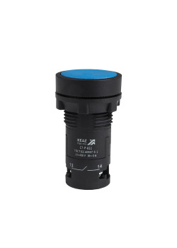 Кнопка OptiSignal Compact D22 C7-P-611 синяя 1НО+1НЗ XB7NA65