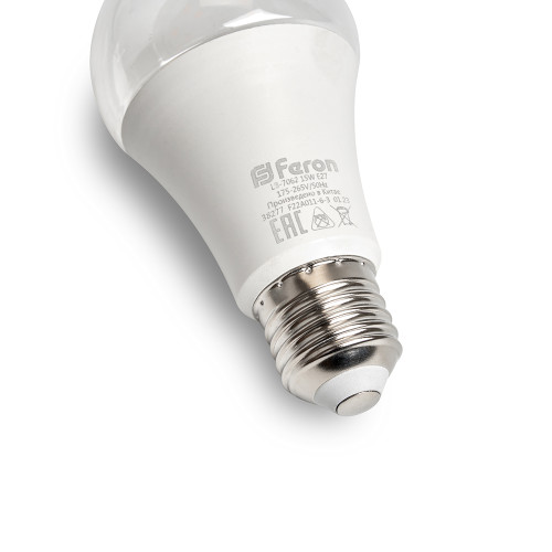 Лампа светодиодная для растений А60 Feron LB-7062 E27 12W 175-265V полный спектр