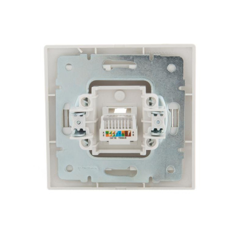 Розетка компьютерная 1-м СП Mira RJ45 16А IP20 со вставкой жемчуж./бел. перламутр. LEZARD 701-3030-139 Розетка компьютерная 1-м СП Mira RJ45 16А IP20 со вставкой жемчуж./бел. перламутр. LEZARD 701-3030-139