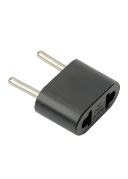 Переходник сетевой STEKKER ADP6-03-20 Tefal б/з 250V, 6A полипропилен, черный