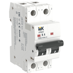 ARMAT Автоматический выключатель M06N-DC 2P K 4А IEK