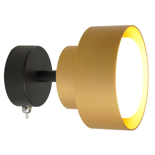 Светильник настенный HL3670 AURA 12W, 230V, GX53, золото Светильник настенный HL3670 AURA 12W, 230V, GX53, золото