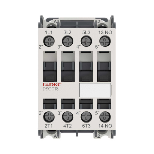 Магнитный контактор YON DSC018 18A 7,5кВт AC3 3P кат.48В DC 1НО