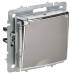 BRITE Розетка 1-местная с заземлением с защитными шторками и крышкой 16А IP44 РСбш10-3-44-БрГН металл хром/никель IEK BRITE Розетка 1-местная с заземлением с защитными шторками и крышкой 16А IP44 РСбш10-3-44-БрГН металл хром/никель IEK