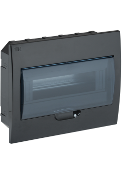 KREPTA 3 Корпус пластиковый ЩРВ-П-12 IP41 черный IEK