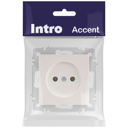 Розетка 1-м СП Accent 6-201-06 16А IP20 250В 2P перламутр. Intro Б0063667 Розетка 1-м СП Accent 6-201-06 16А IP20 250В 2P перламутр. Intro Б0063667