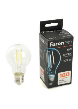 Лампа светодиодная Feron.PRO LB-1106 Шар E27 1000LM 6W 175-265V 6400K