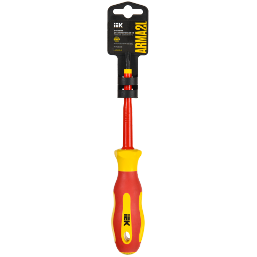 ARMATOOL Отвертка диэлектрическая PH/SL2х100 Т2 IEK ARMATOOL Отвертка диэлектрическая PH/SL2х100 Т2 IEK