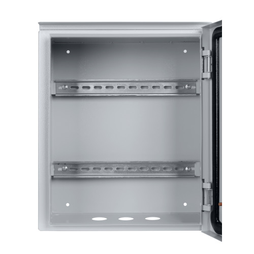Корпус металлический ЩУ-МП (370х325х180) с окном IP54 Народный эконом