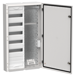 TITAN 5 Корпус комбинированный ЩРн-72 (2х72) 960х570х140мм IP30 белый IEK