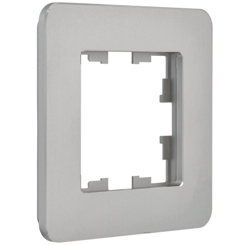 BRITE Рамка 1-местная РУ-1-1-Бр металл алюминий RE IEK BRITE Рамка 1-местная РУ-1-1-Бр металл алюминий RE IEK