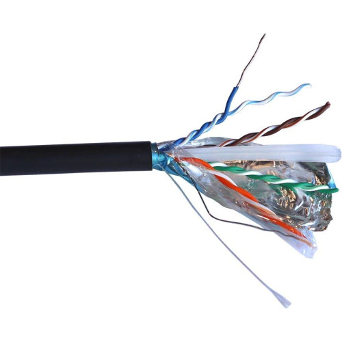 Кабель информационный Lanmaster TWT-6FTP-UNV кат.6 FTP 4 пары LSZH 305м белый Кабель информационный Lanmaster TWT-6FTP-UNV кат.6 FTP 4 пары LSZH 305м белый