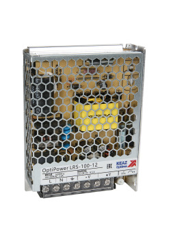 Блок питания панельный OptiPower LRS 100-12 8.5A