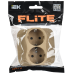 FLITE Розетка 2-местная с заземлением с защитными шторками безвинтовое крепление 16А РСш12-1-А-ФлХ хаки IEK