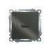 Розетка HDMI 2.1, Type A (механизм), серия Катрин, графит, GLS00-7118-06 Розетка HDMI 2.1, Type A (механизм), серия Катрин, графит, GLS00-7118-06