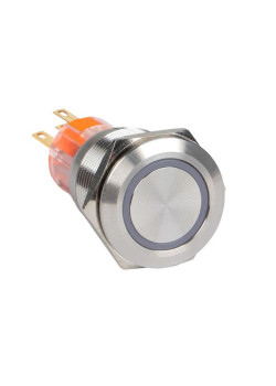 Кнопка S-Pro67 19 мм с фикс. с белой подсв. 24В EKF PROxima