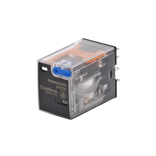 Реле 6A 4CO 24VDC тест кнопка LED