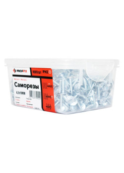 Саморез СММ 4.2х19 усиленный (TWN) (уп.800шт) контейнер Proffix 146515