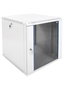 Шкаф телекоммуникационный настенный разборный ЭКОНОМ 12U (600 × 650) дверь стекло