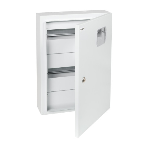 Корпус металлический ЩУРн-СТД-1-DIN/21-465х350х115-IP41-УХЛ3 (1ф счетчик на DIN-рейку, свободен 21 модуль, СТАНДАРТ)-КЭАЗ