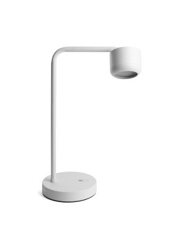Светильник под лампу настольный Feron DE365 ECHO 12W, 230V, GX53, белый, с  антибликовой сеточкой