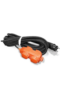 Удлинитель-шнур 4х50м с заземл. 16А IP44 У16-040 КГ 3х1.5 с защ. крышкой UNIVersal 9634135