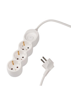 Удлинитель EX-03GS-500 (3х5) заземл. выкл. JazzWay 5065185