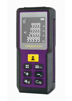 Рулетка лазерная Reel PRO GM60 фиолет. Ermenrich 84645