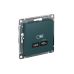 ATLASDESIGN USB РОЗЕТКА тип-С 65Вт высокоскор.заряд. QC, PD, механизм, ИЗУМРУД ATLASDESIGN USB РОЗЕТКА тип-С 65Вт высокоскор.заряд. QC, PD, механизм, ИЗУМРУД