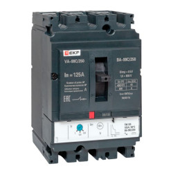 ВА-99C 250/125А 3P 45кА с термомагнитным расцепителем EKF