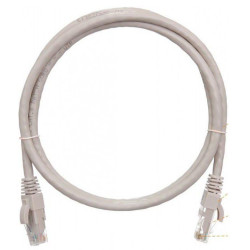 Патч-корд Lanmaster LAN-PC45/U6-2.0-GY UTP RJ-45 вил.-вилка RJ-45 кат.6 2м серый LSZH (уп.:1шт)