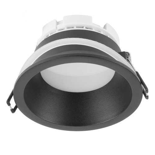 Светильник потолочный встраиваемый, 15W 230V GX53, черный, круг, без лампы, DL513 Светильник потолочный встраиваемый, 15W 230V GX53, черный, круг, без лампы, DL513