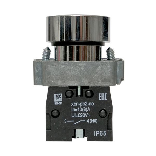 Кнопка BA21 черная NO IP65 EKF Кнопка BA21 черная NO IP65 EKF