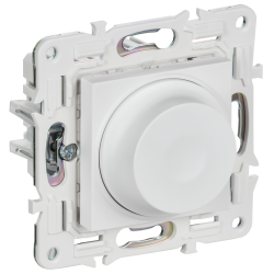 SKANDY Светорегулятор поворотный 600Вт SK-D01W арктический белый IEK