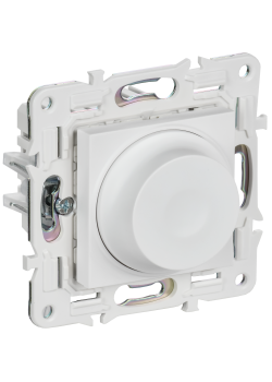 SKANDY Светорегулятор поворотный 600Вт SK-D01W арктический белый IEK