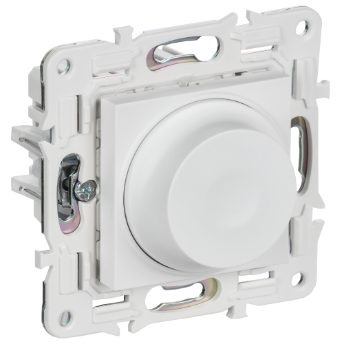 SKANDY Светорегулятор поворотный 600Вт SK-D01W арктический белый IEK