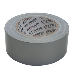 Армированная клейкая лента STEKKER INTP4-02148-40  0,21*48 мм, 40м, на тканевой основе, серый