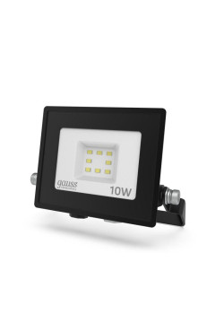 Прожектор светодиодный Elementary 10Вт 6500К IP65 850лм 200-240В ДО PROMO G2 черн. GAUSS 613100310P