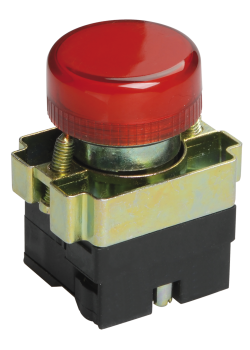 Индикатор LAY5-BU64 d=22мм красный IEK